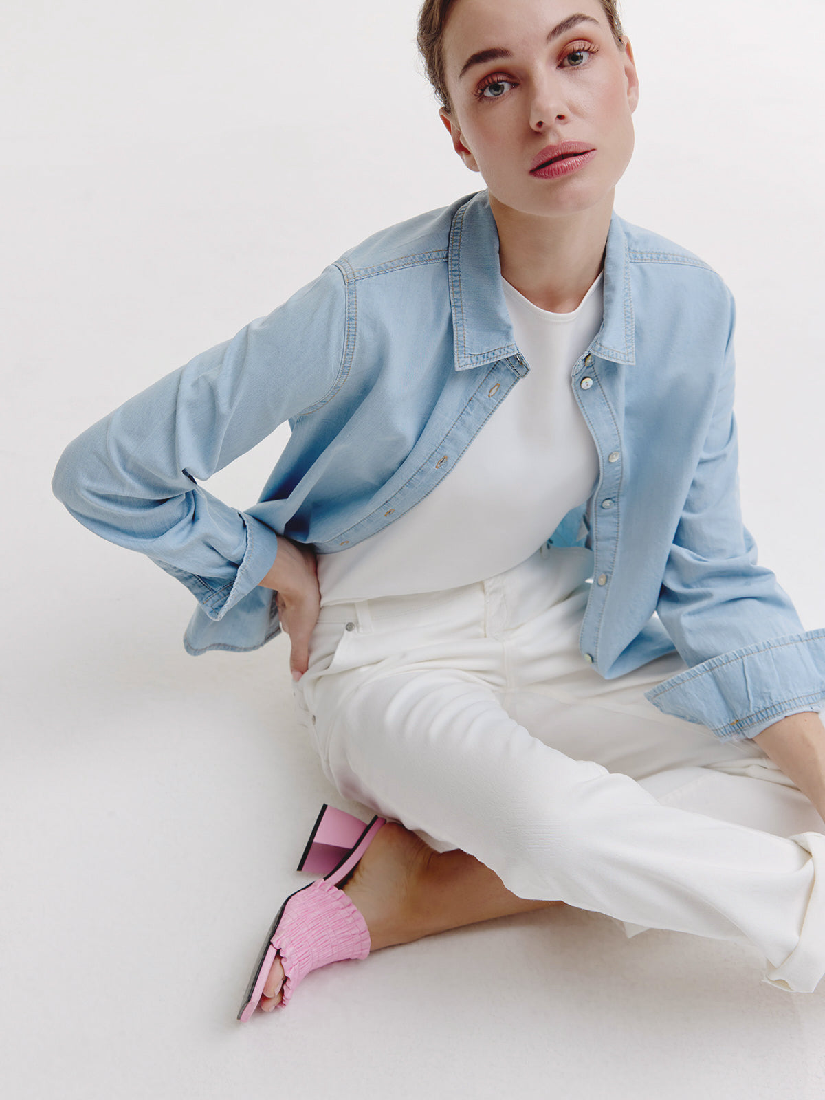 Lina blouse | Light Jeans