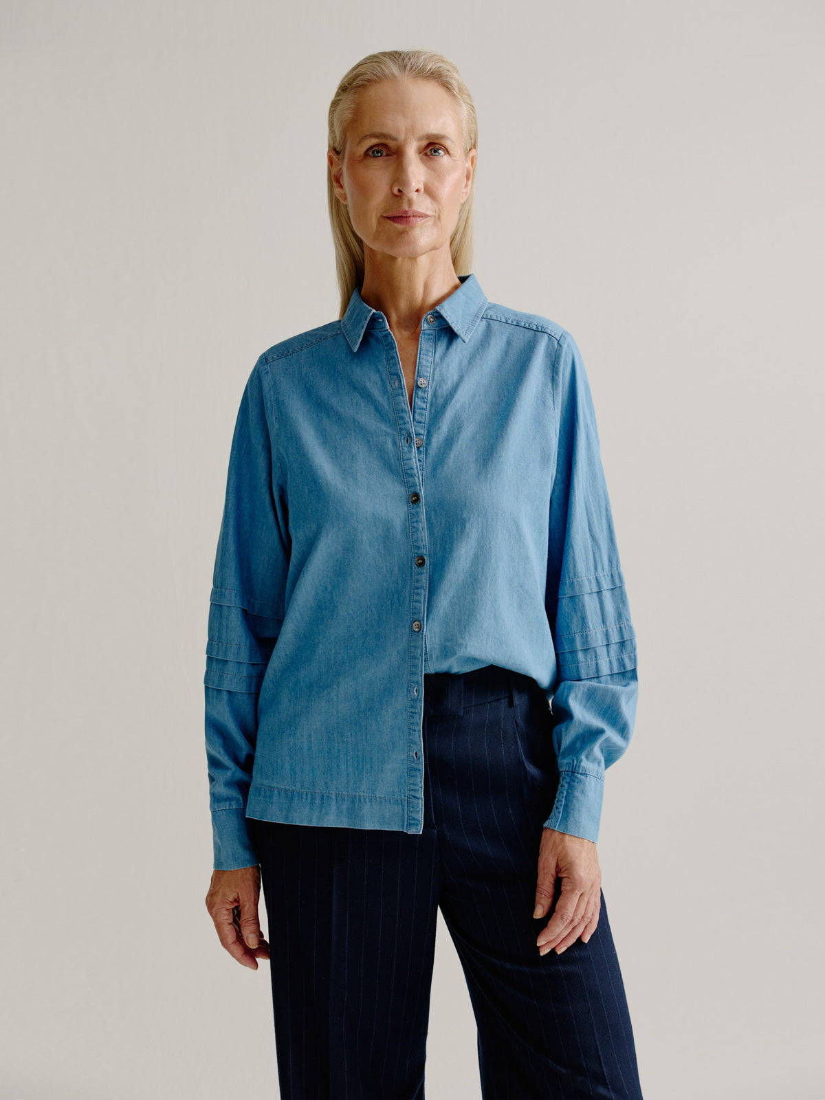 Luuk blouse | Light Jeans