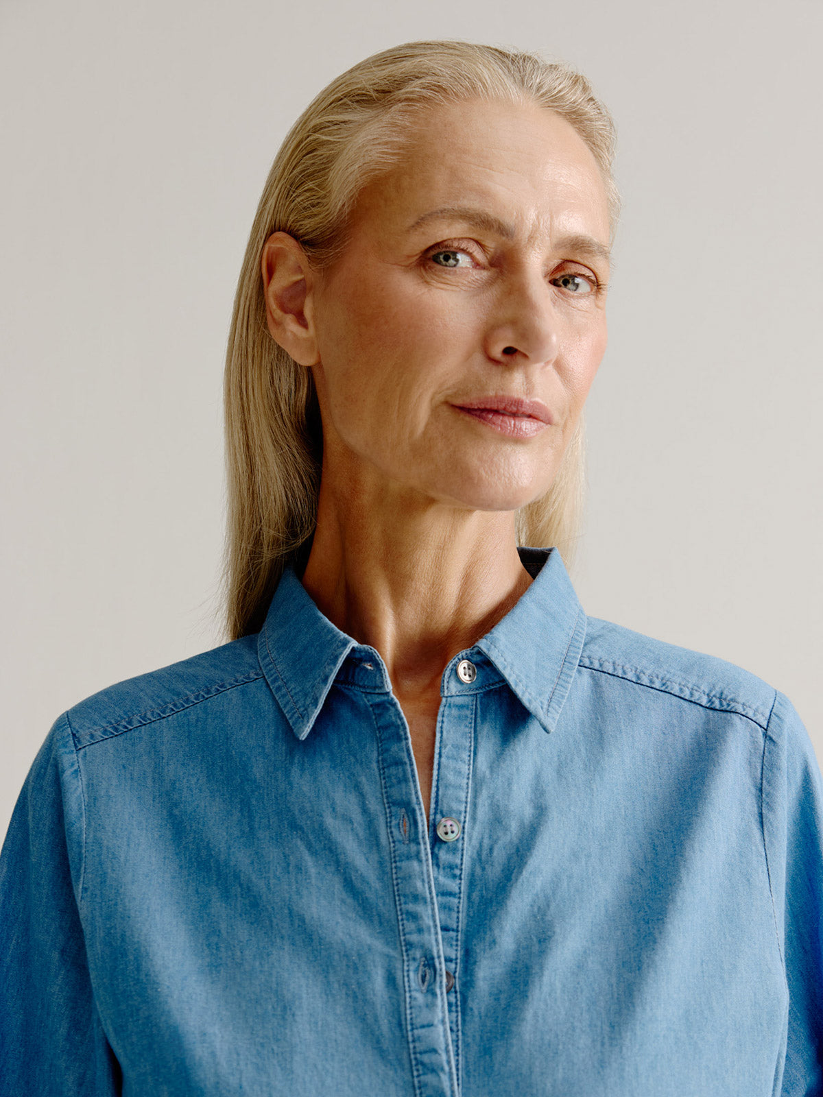 Luuk blouse | Light Jeans