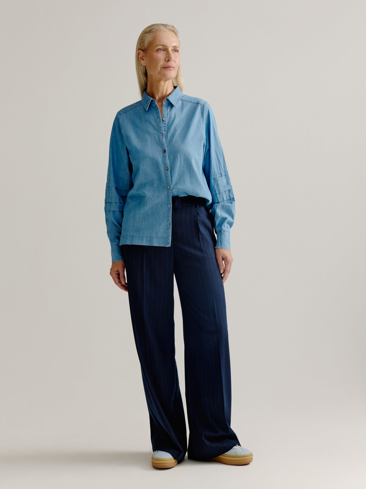 Luuk blouse | Light Jeans