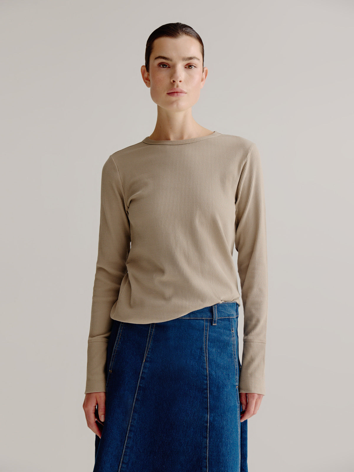 Laurens top | Light Khaki