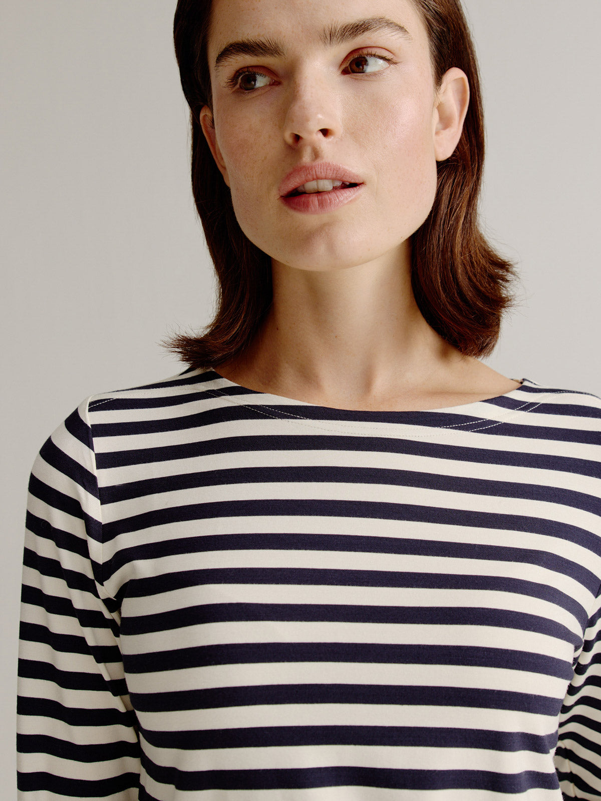Aline t-shirt stripe | Navy