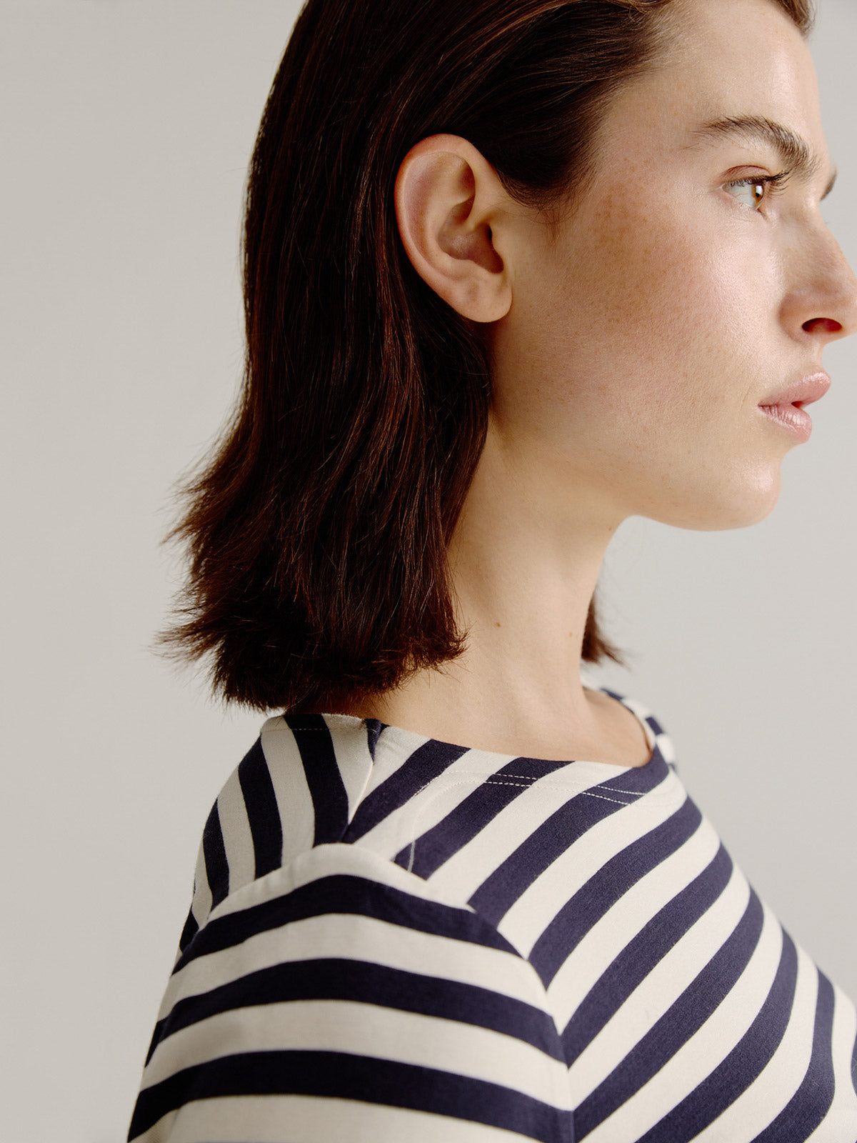 Aline t-shirt stripe | Navy