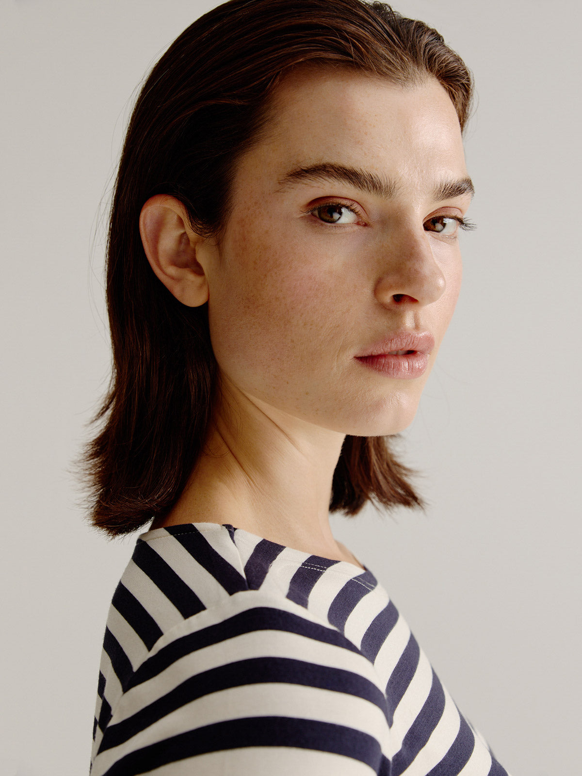 Aline t-shirt stripe | Navy