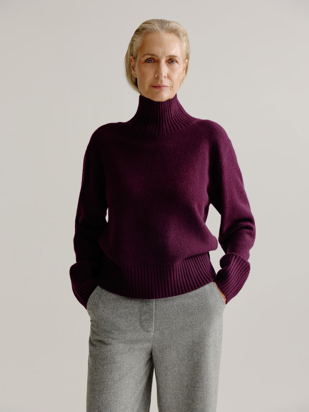 Lena sweater | Bordeaux