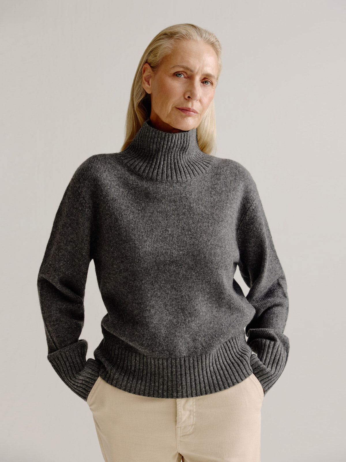 Lena sweater | Anthracite