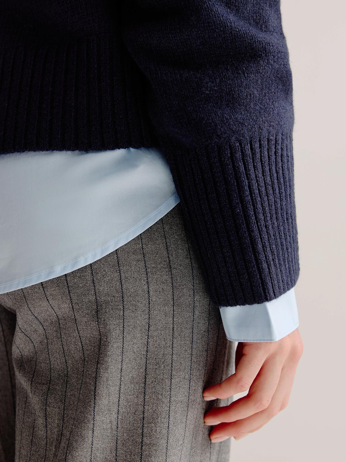 Lente sweater | Navy