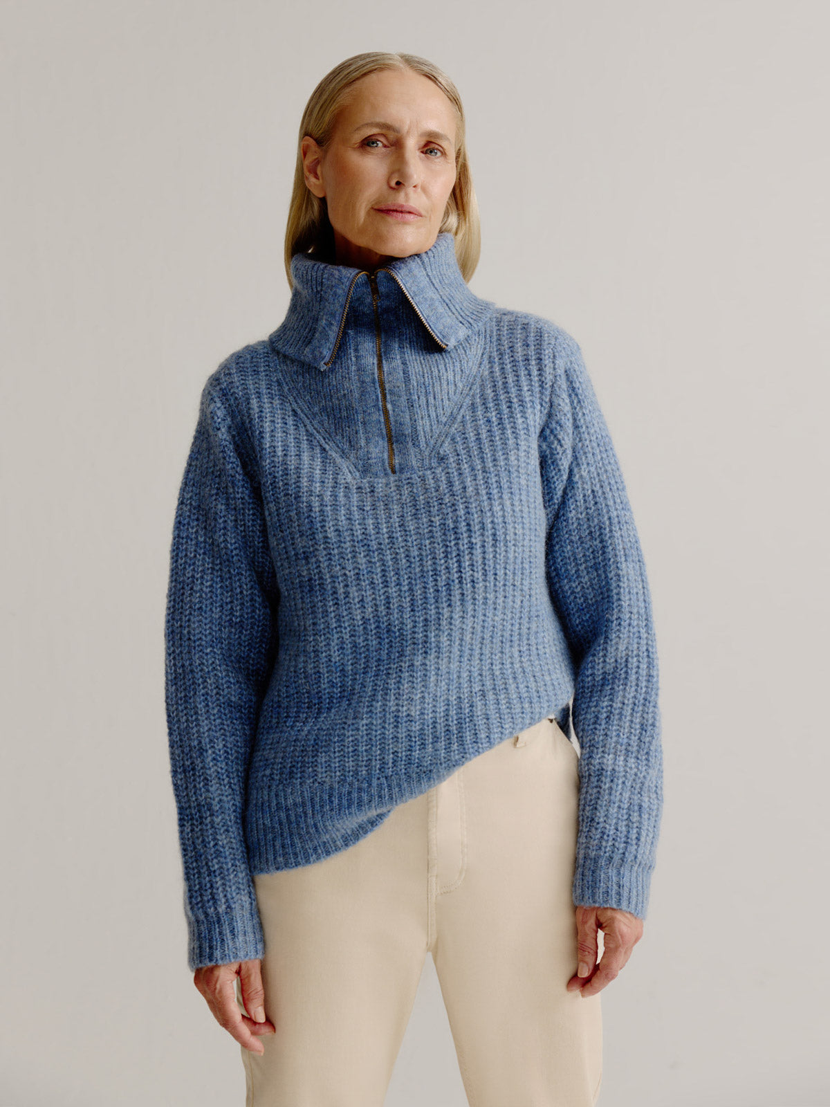 Liesbeth sweater | French Blue