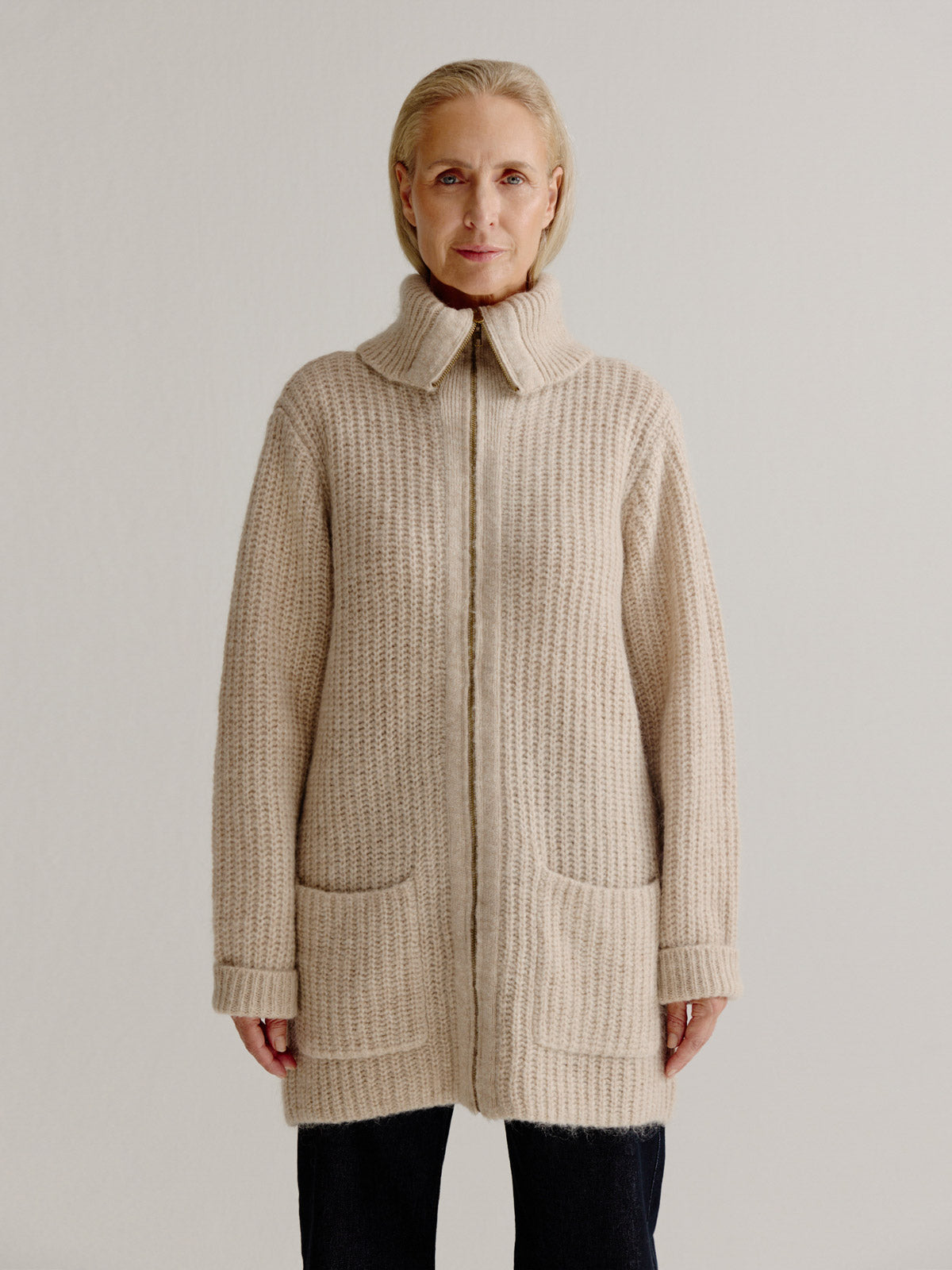 Liam cardigan | Light Khaki