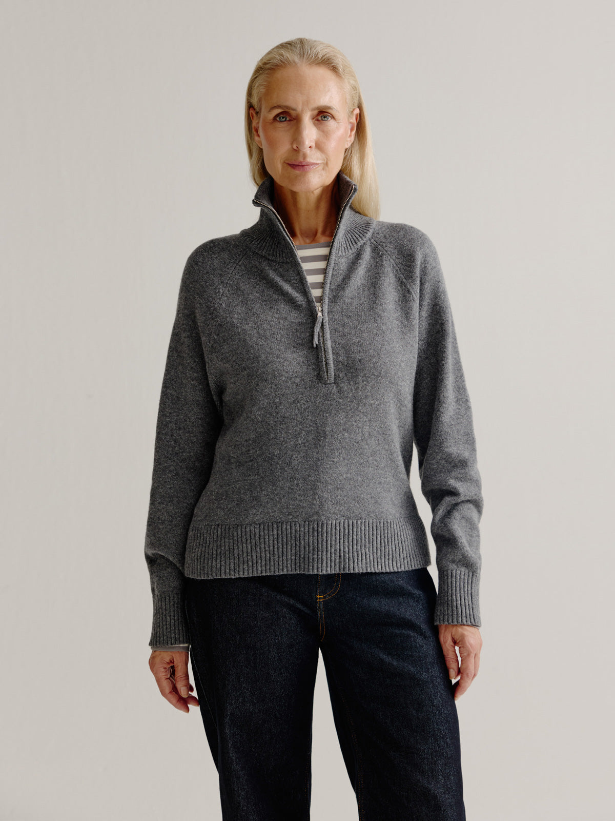 Linde sweater | Anthracite