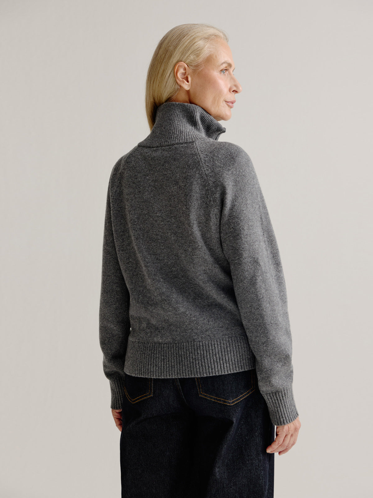 Linde sweater | Anthracite