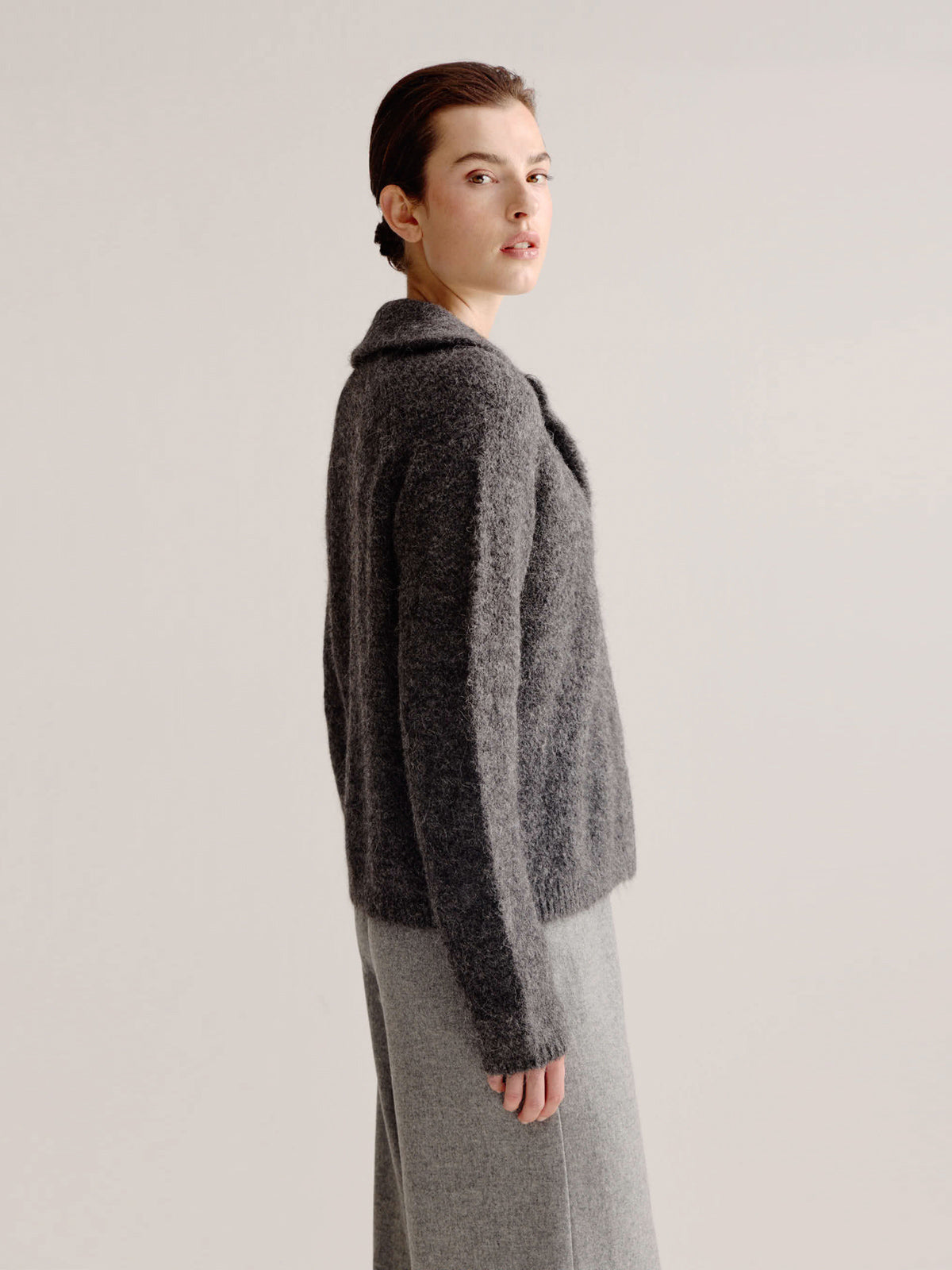 Lodewijk cardigan | Anthracite