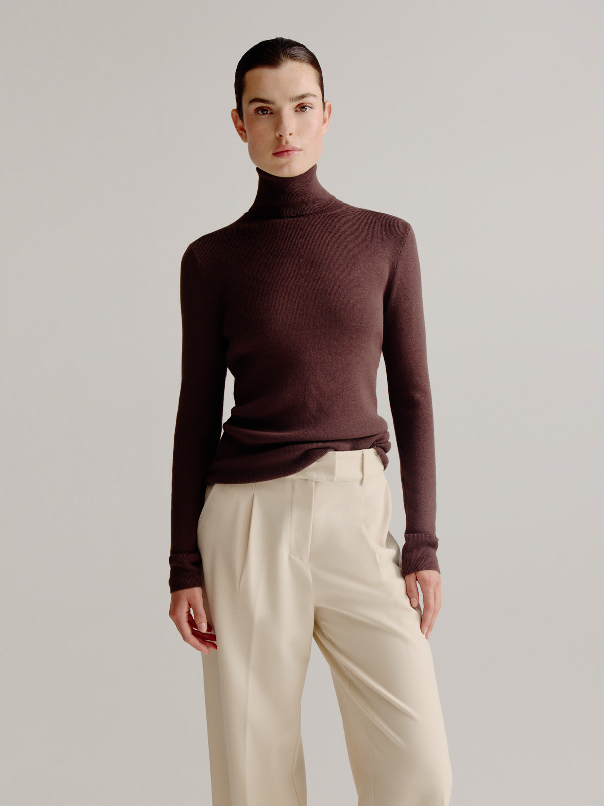 Saar sweater | Brown
