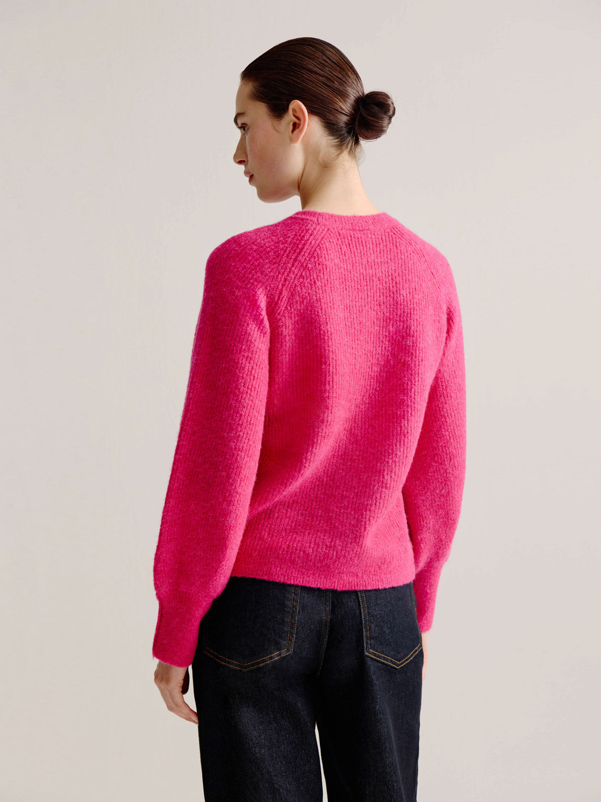 Lotje sweater | Fuchsia