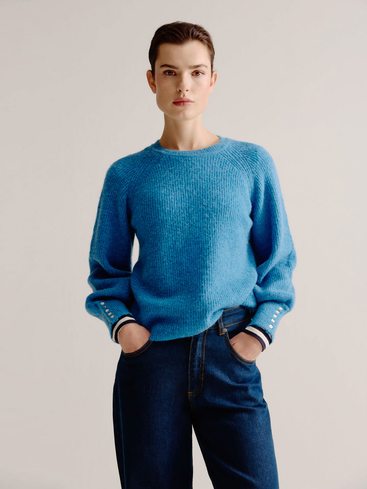 Lotje sweater | French Blue
