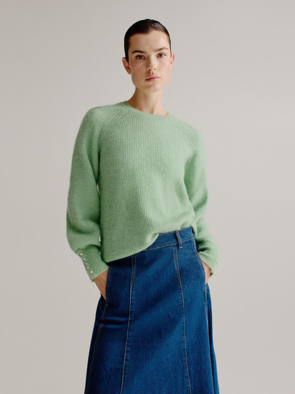 Lotje sweater | Mint