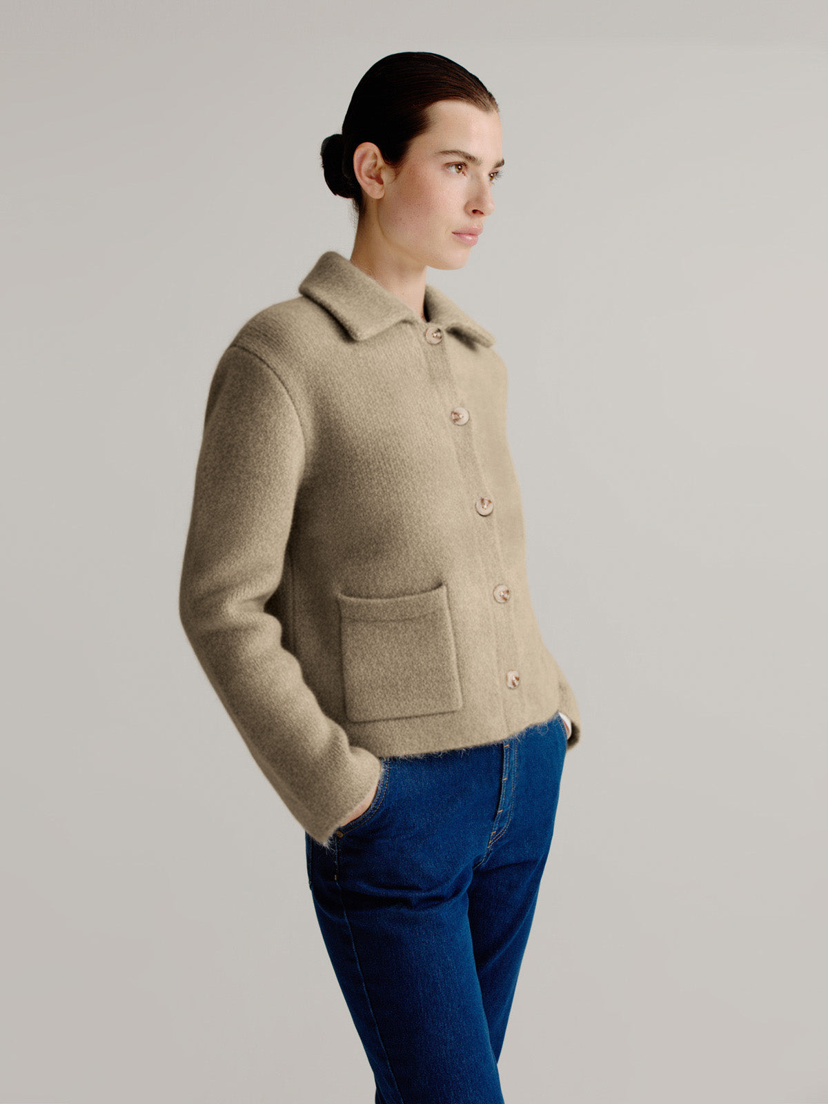 Linda jacket | Light Khaki