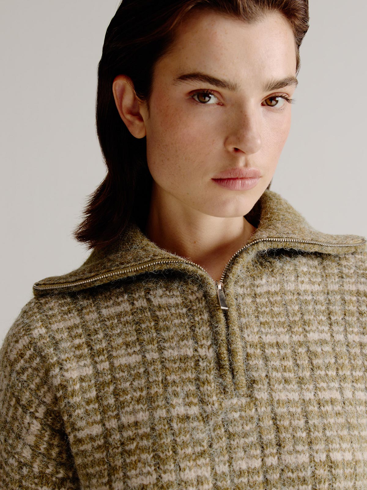 Lisette sweater | Moss Green
