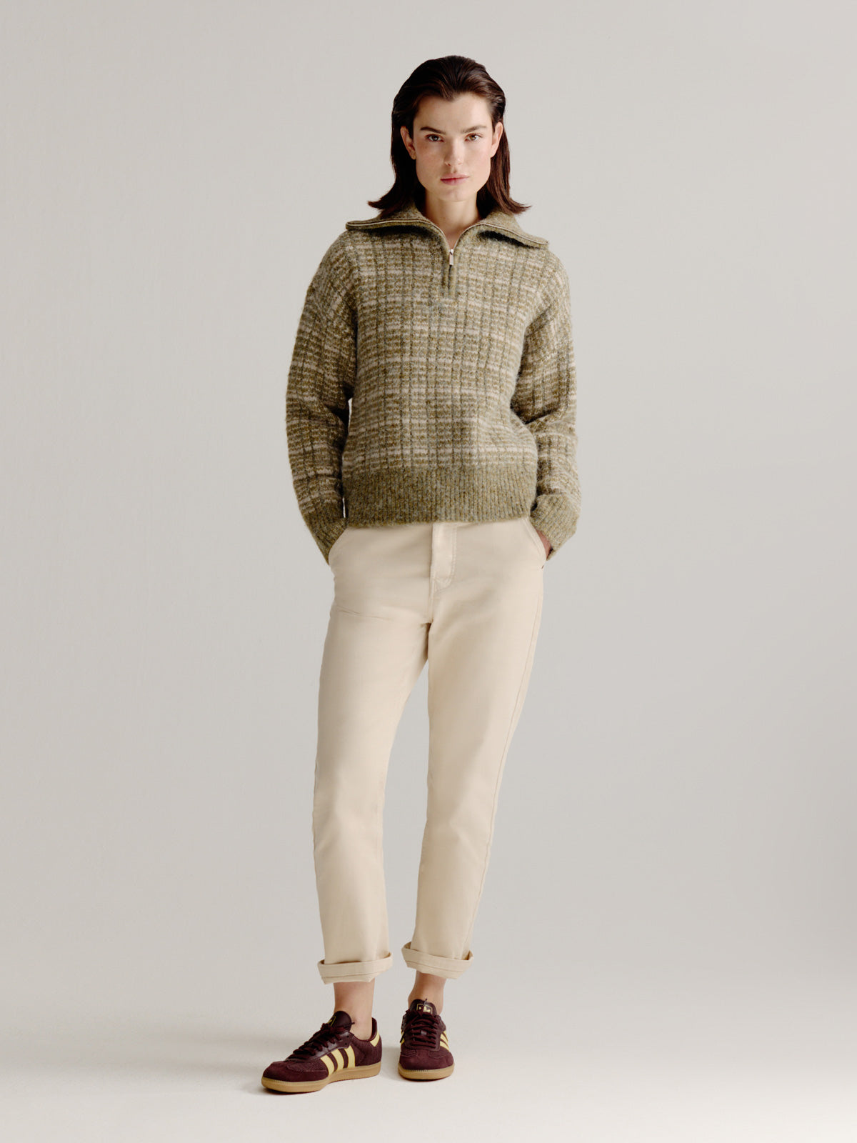 Lisette sweater | Moss Green