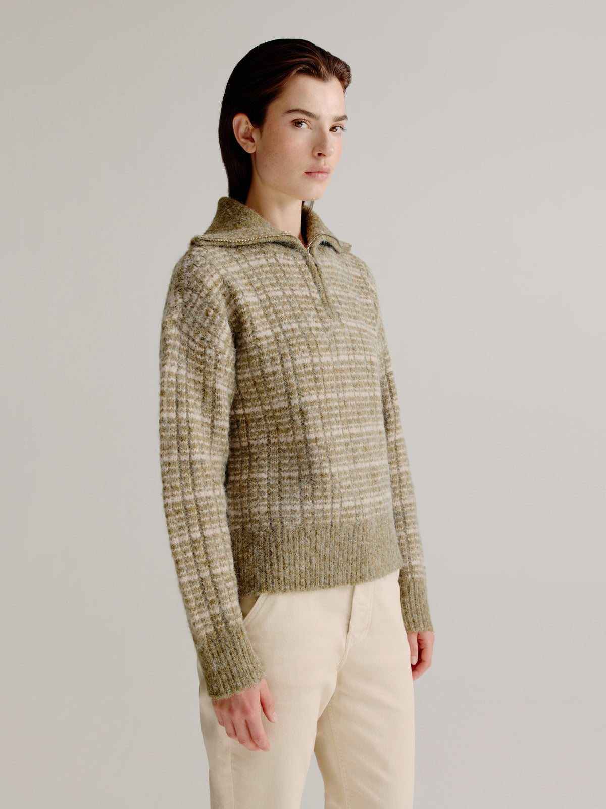 Lisette sweater | Moss Green