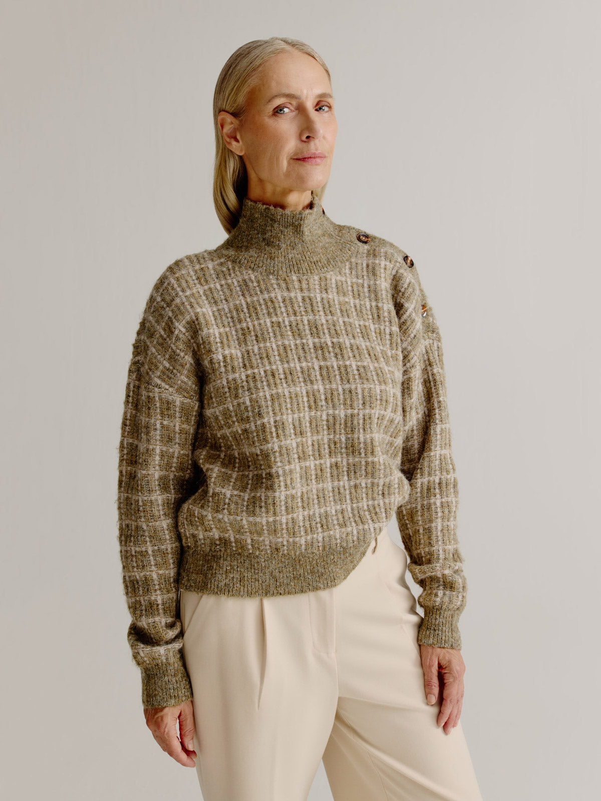 Liv sweater | Moss Green