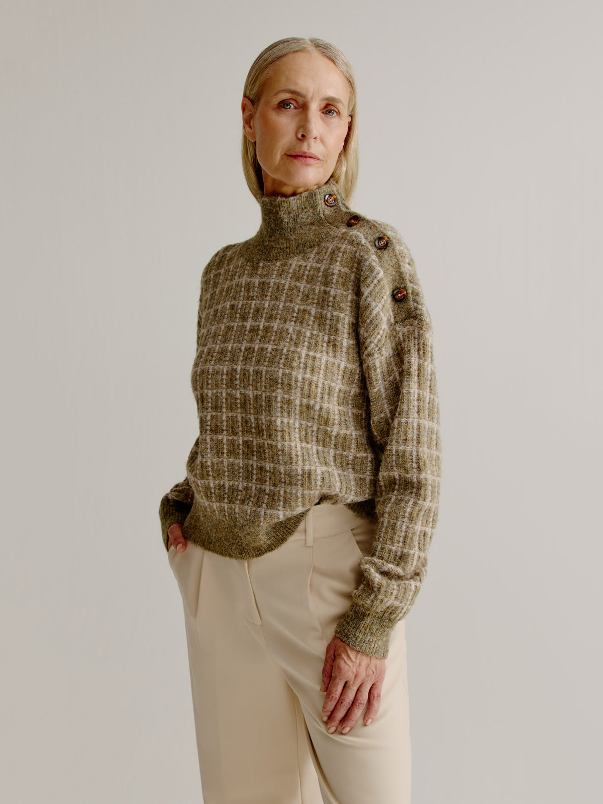Liv sweater | Moss Green