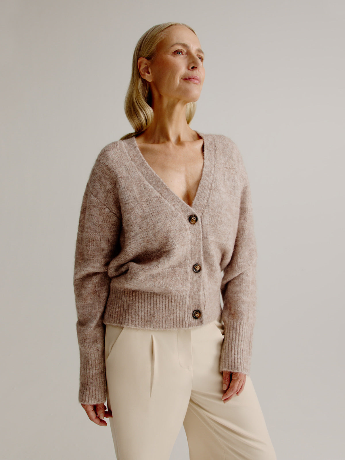 Lea cardigan | Sand
