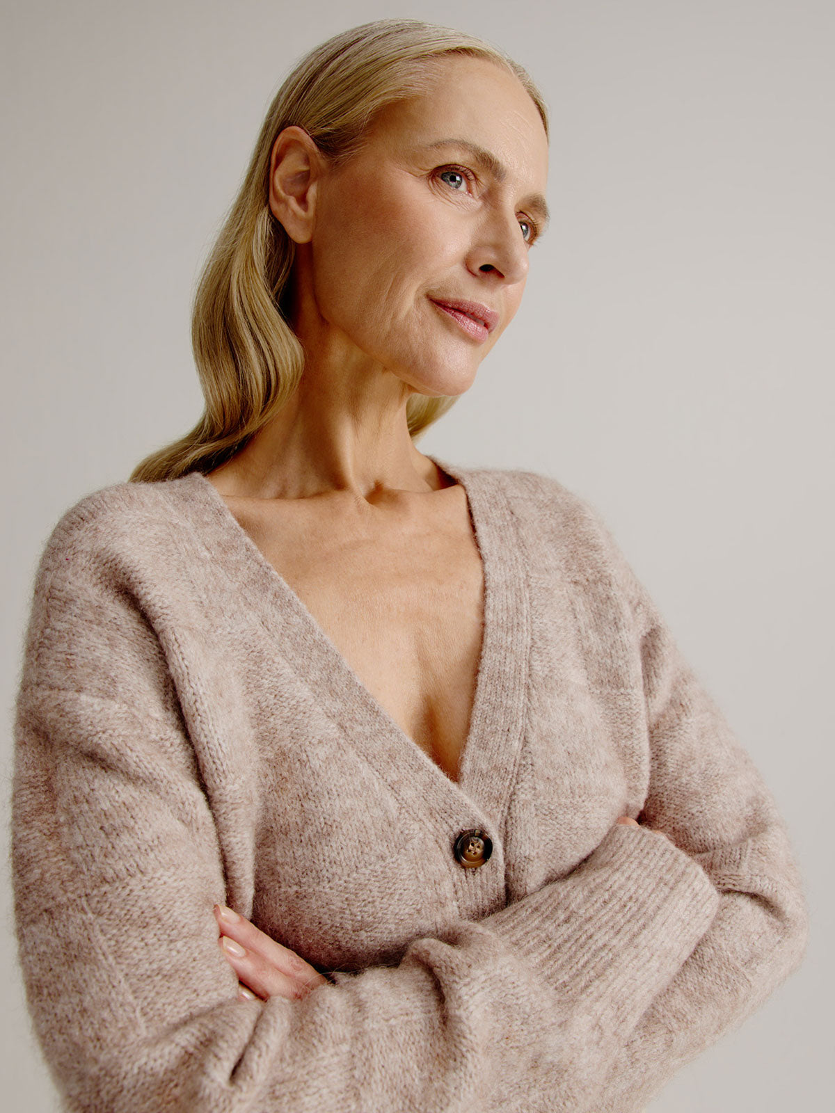 Lea cardigan | Sand