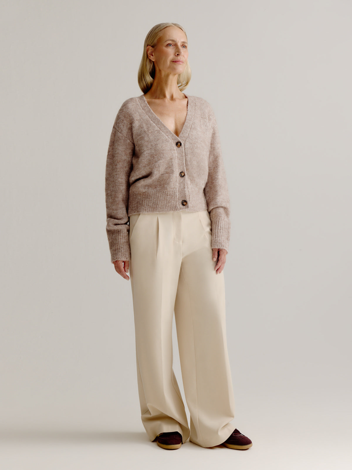 Lea cardigan | Sand