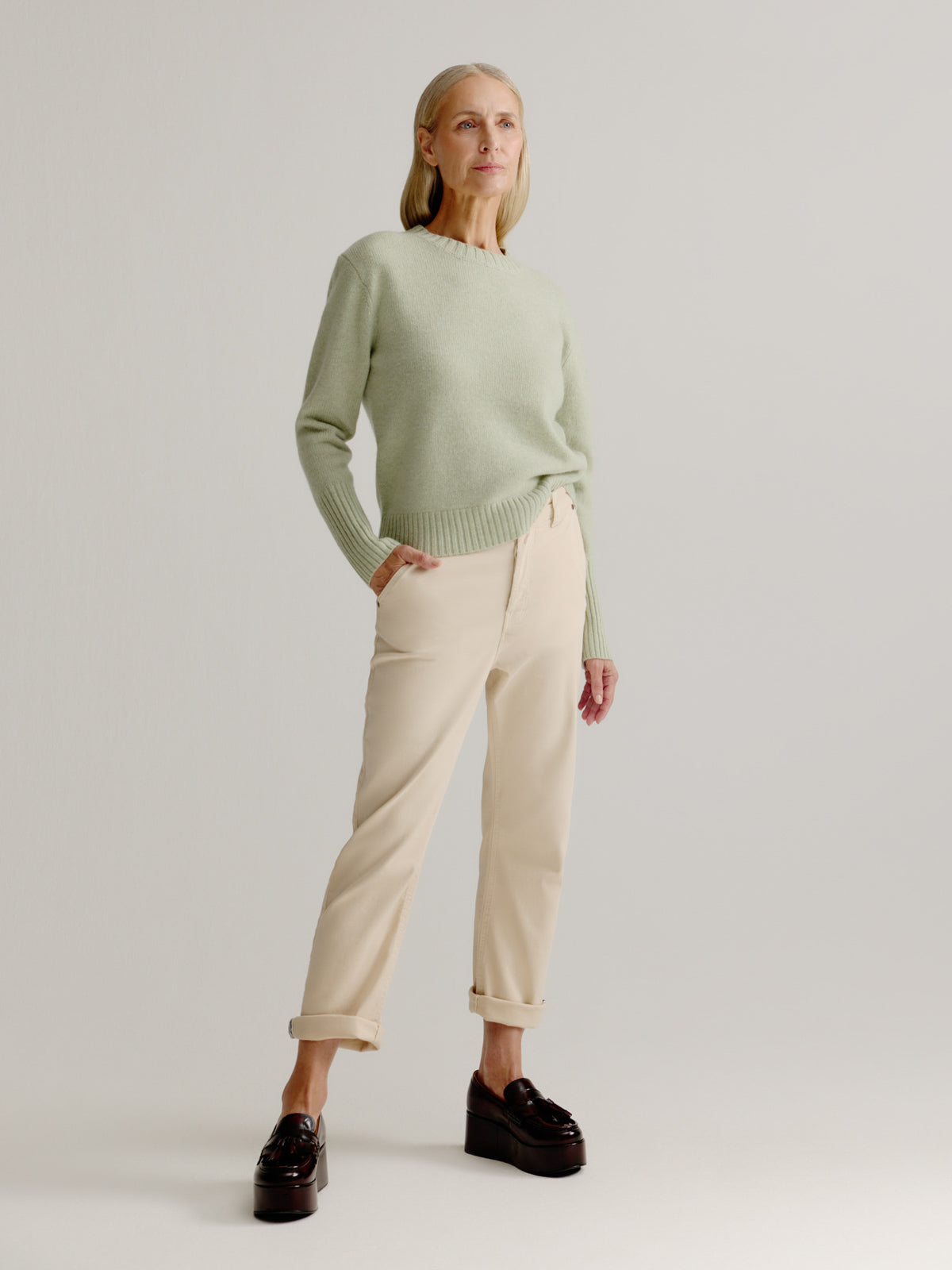 Lidewij sweater | Mint