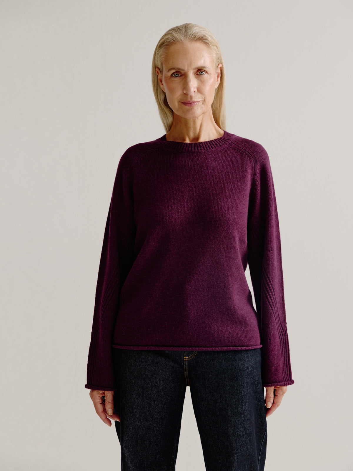 Lillian sweater | Bordeaux