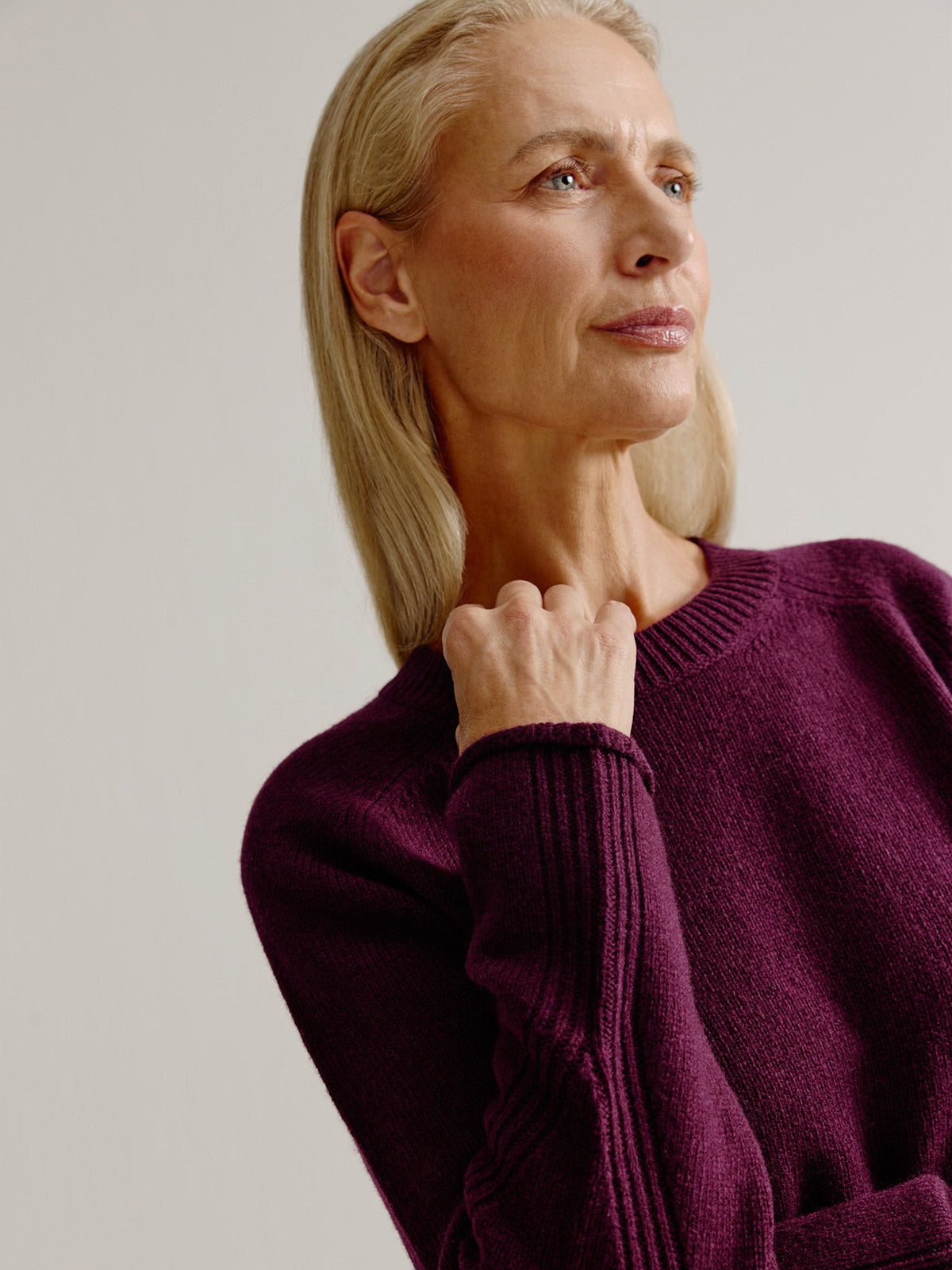 Lillian sweater | Bordeaux