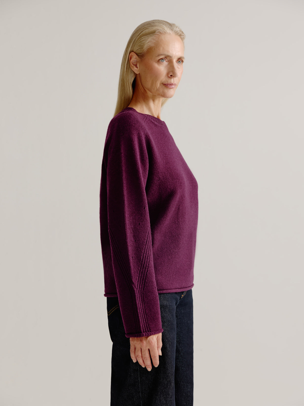 Lillian sweater | Bordeaux