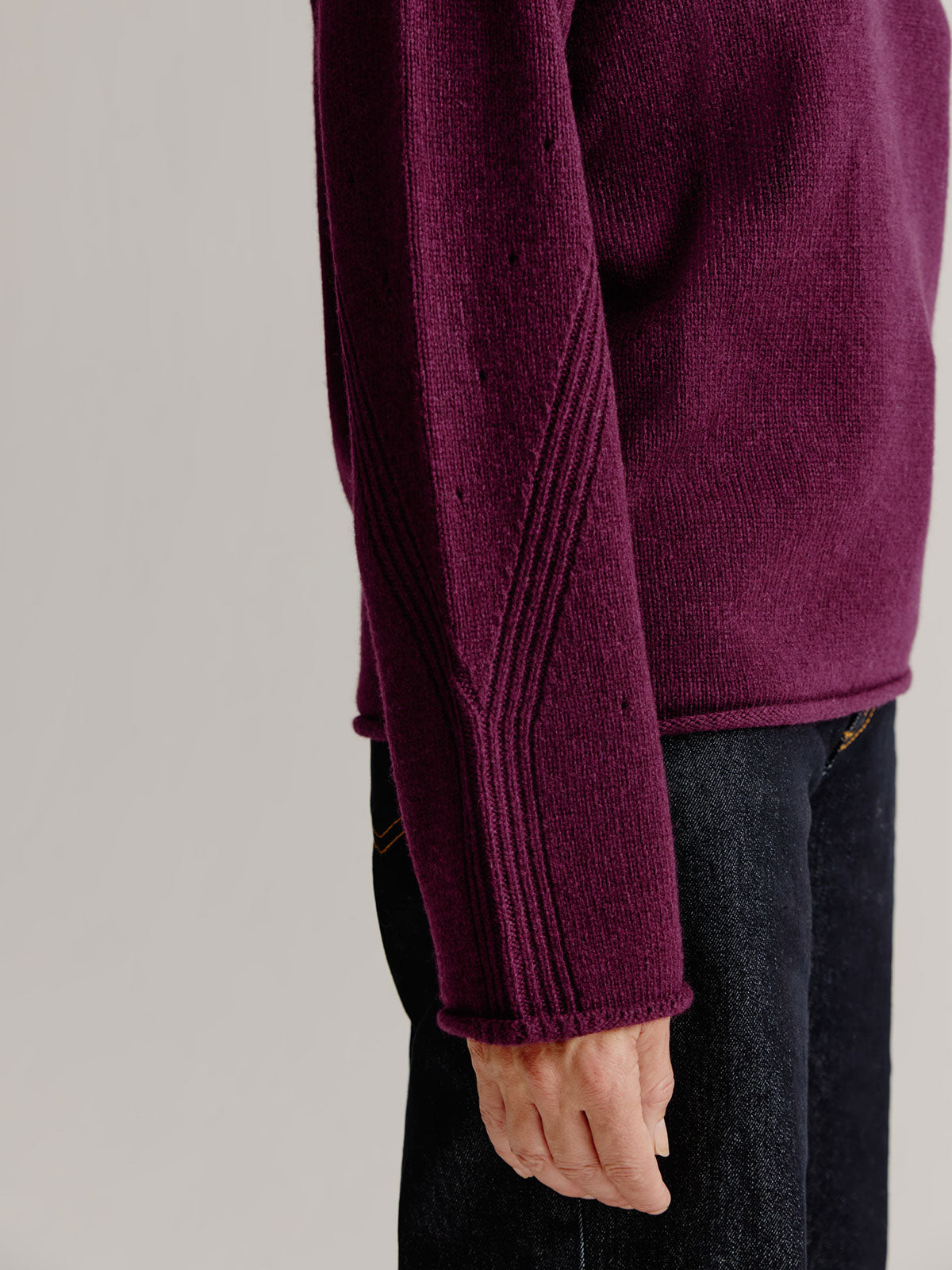 Lillian sweater | Bordeaux