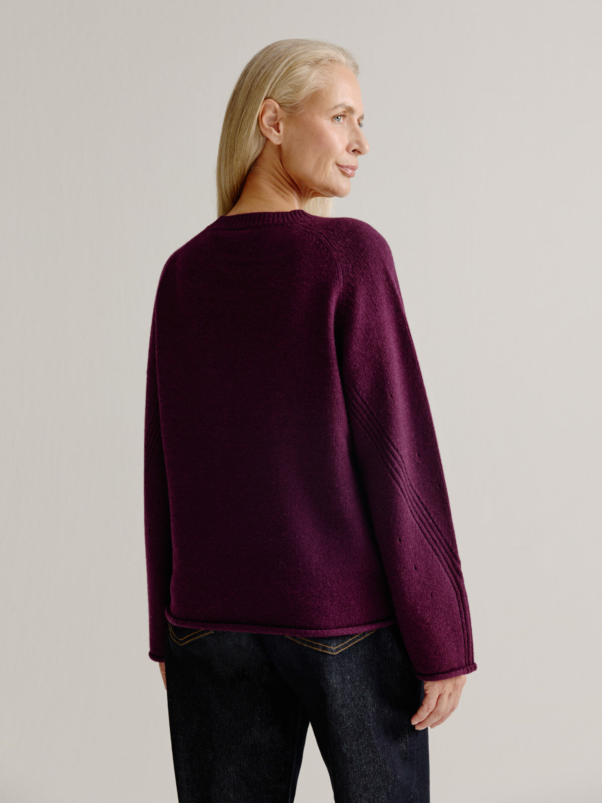 Lillian sweater | Bordeaux