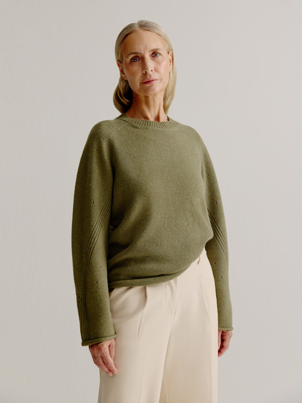Lillian sweater | Moss Green