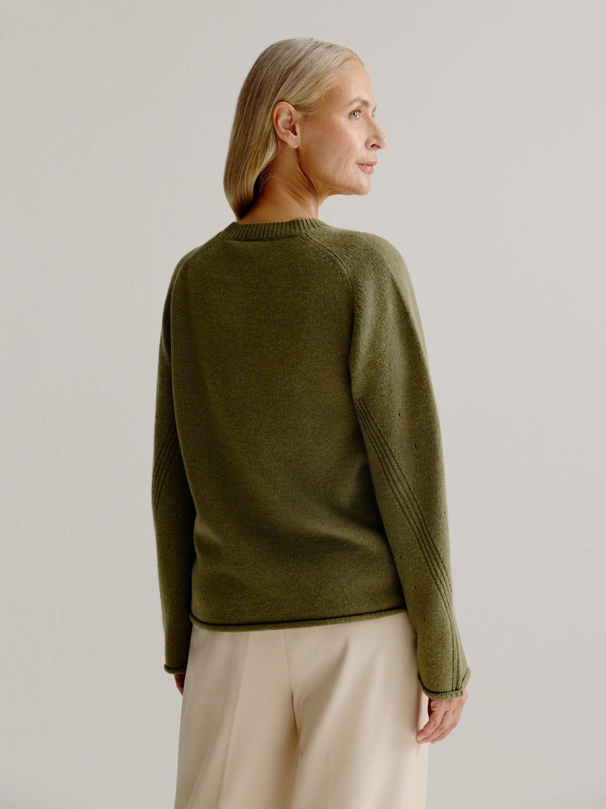 Lillian sweater | Moss Green