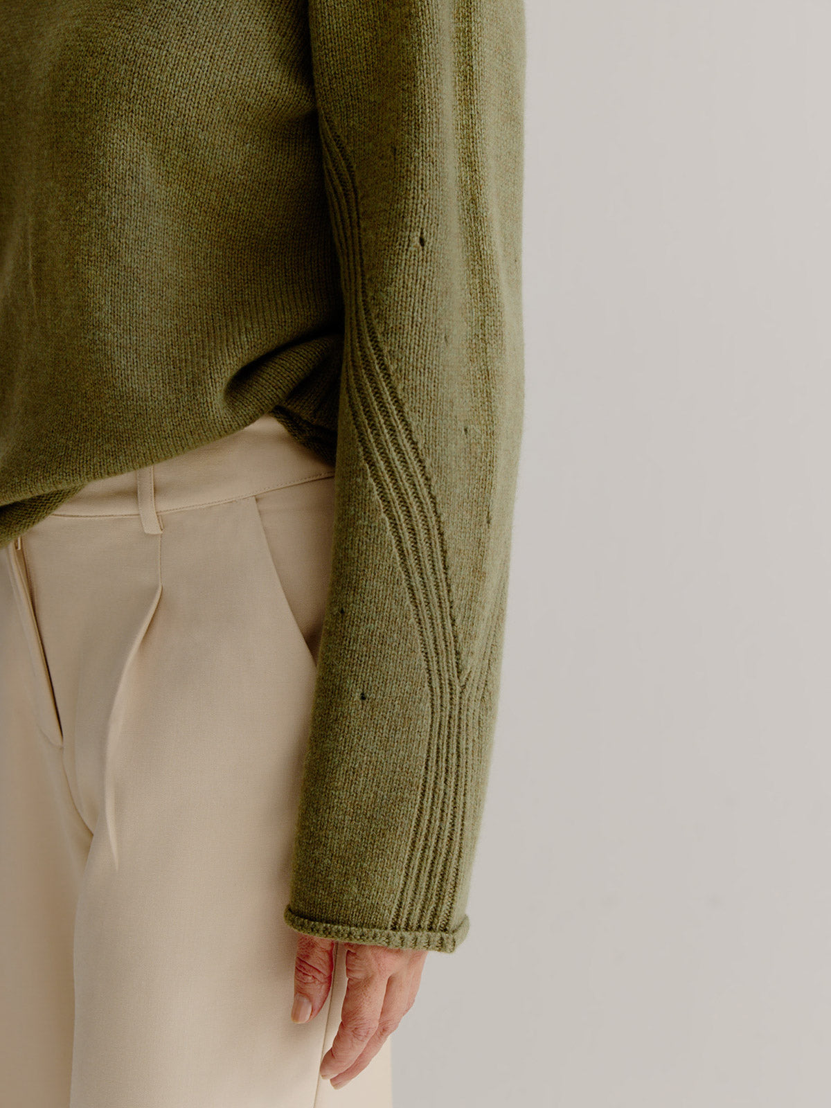 Lillian sweater | Moss Green