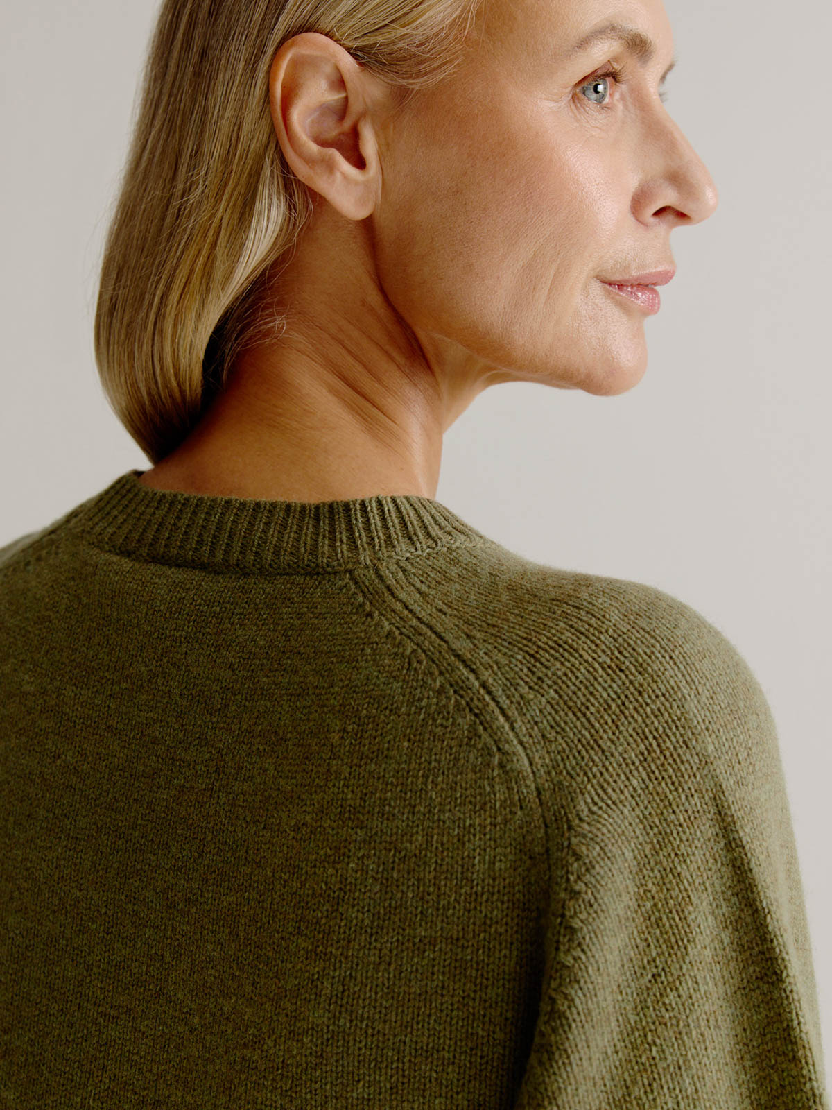 Lillian sweater | Moss Green