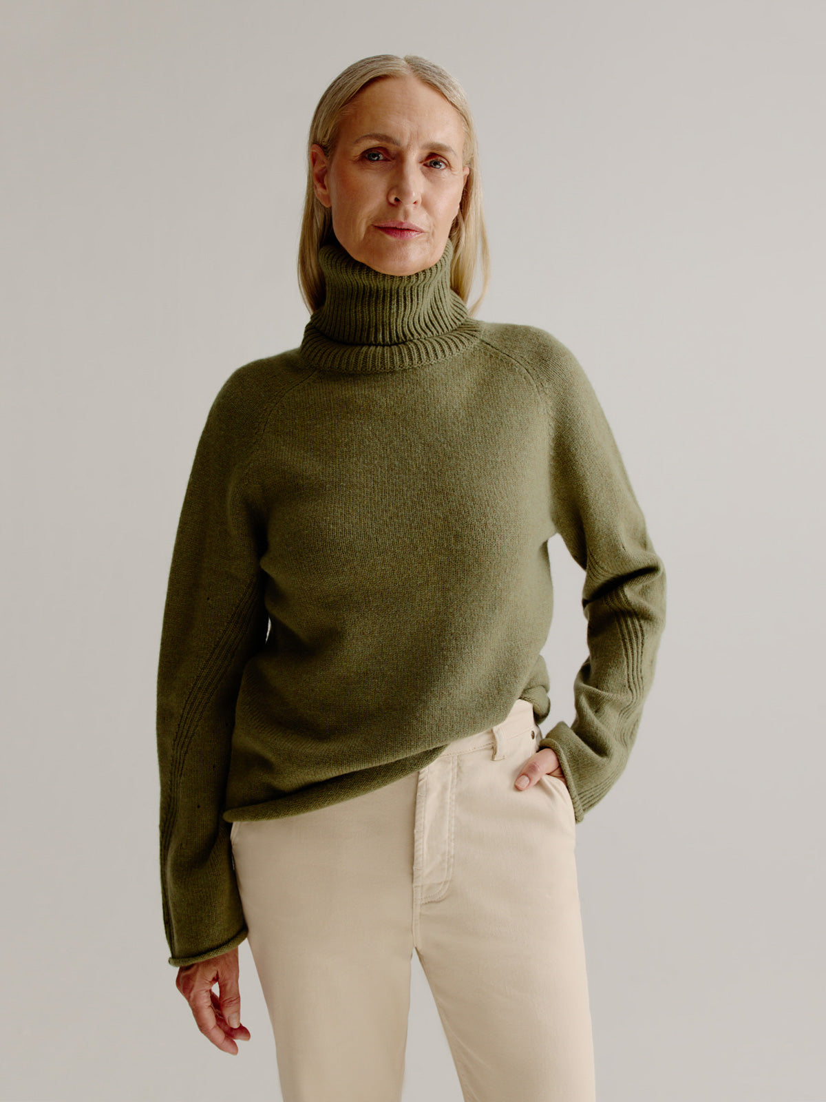 Loena sweater | Moss Green
