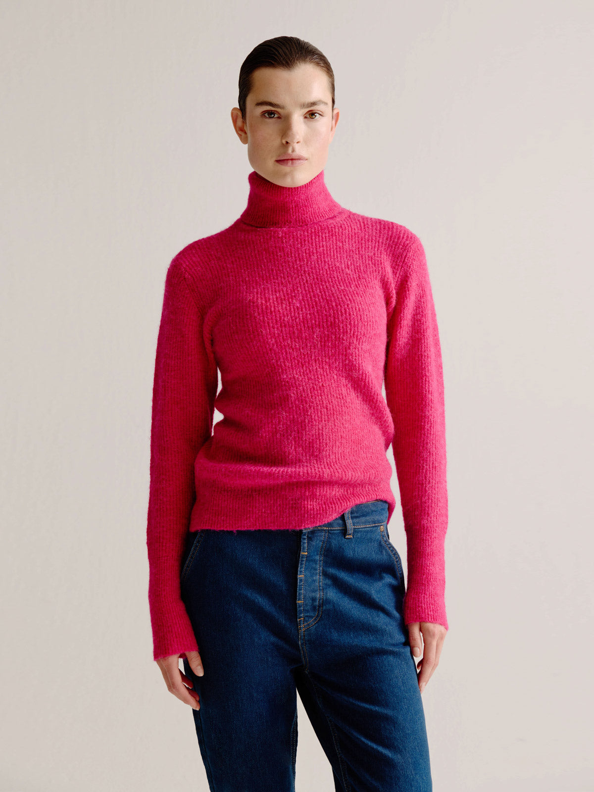 Lux sweater | Fuchsia