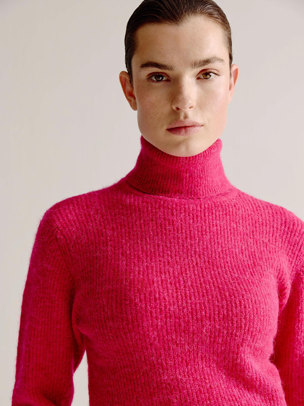 Lux sweater | Fuchsia