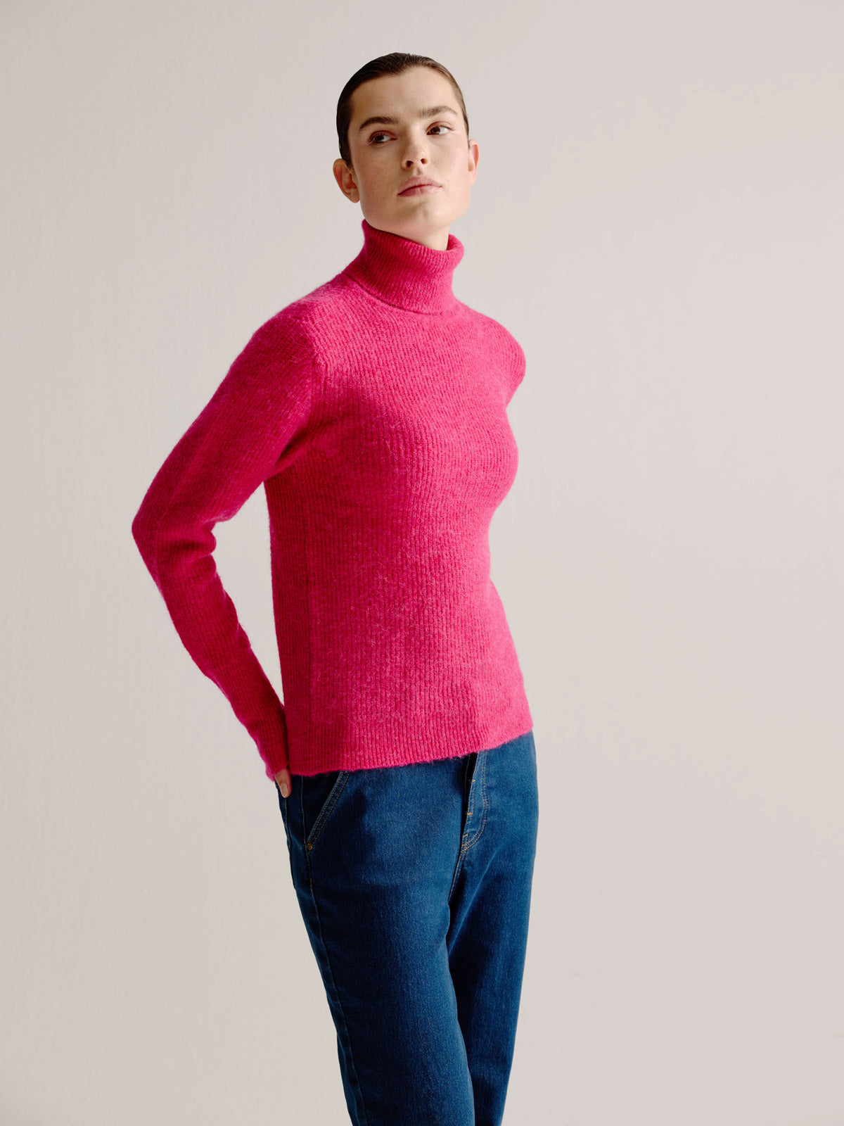 Lux sweater | Fuchsia