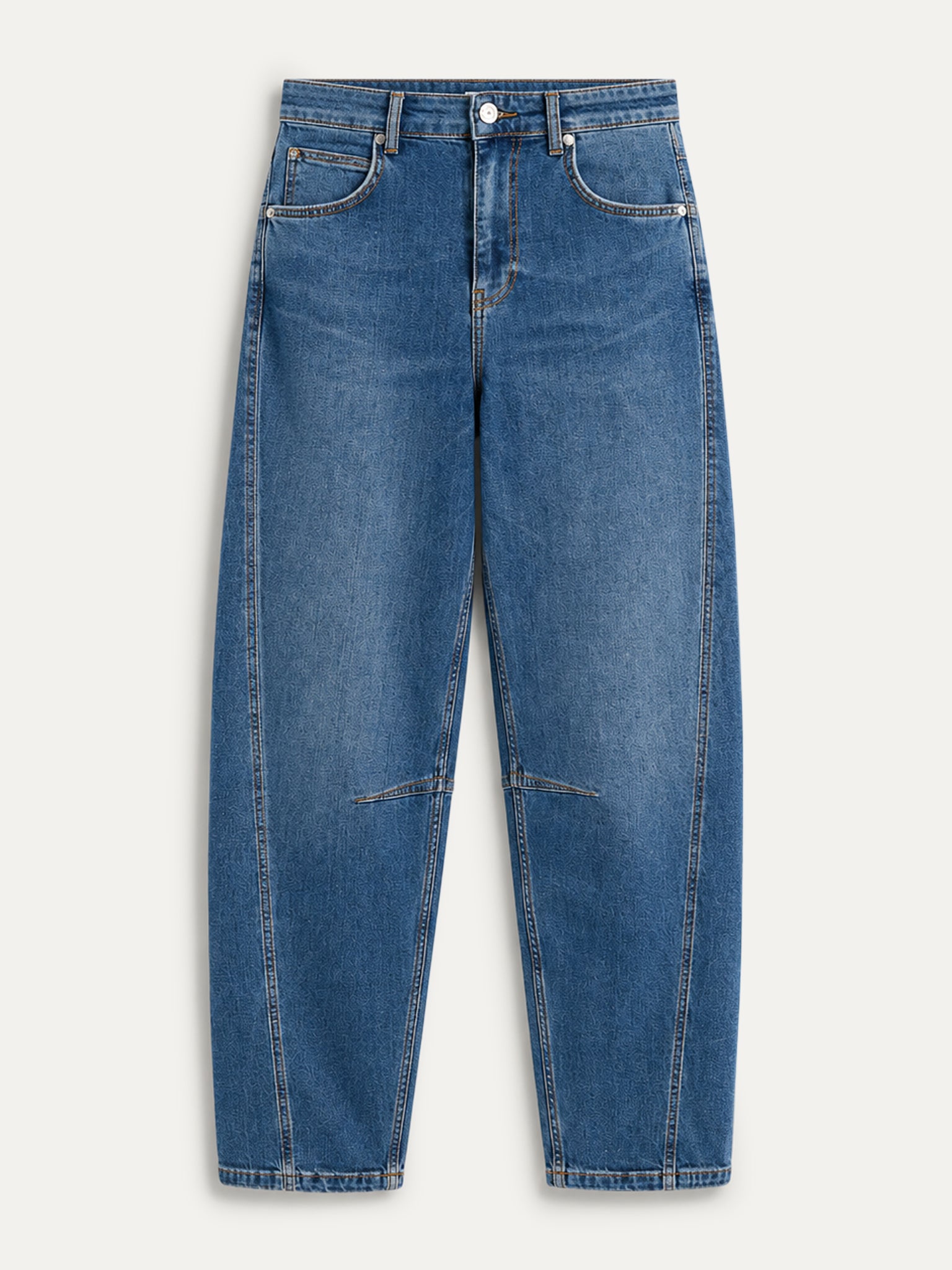 Basile Pant | Mid Blue jeans