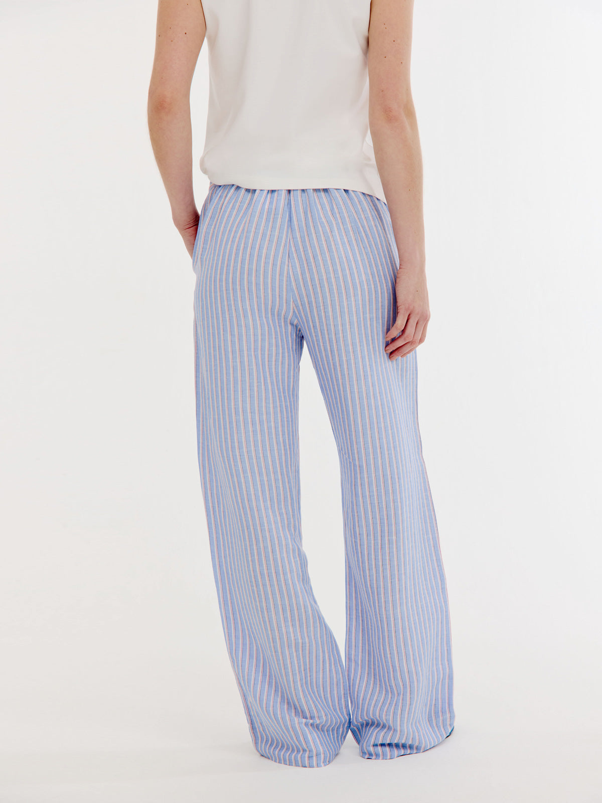 Benson Pant | Light Blue stripe
