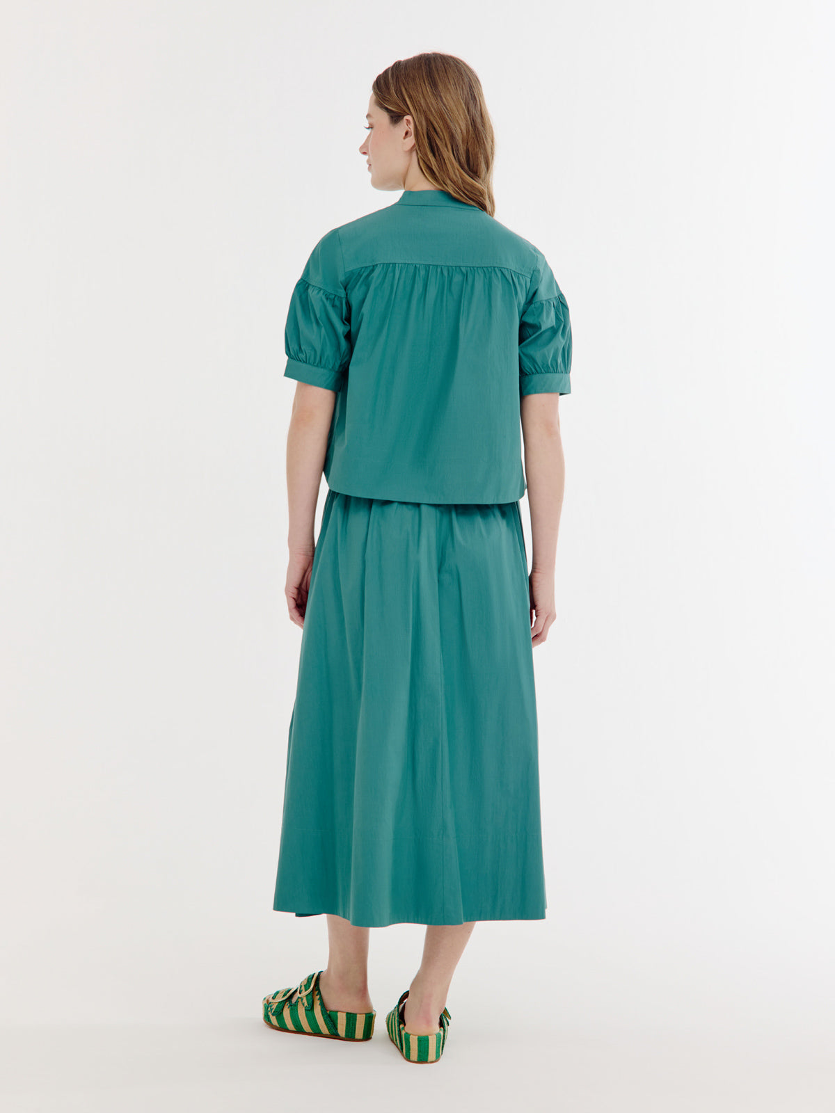 Bregje Blouse | Dark Green