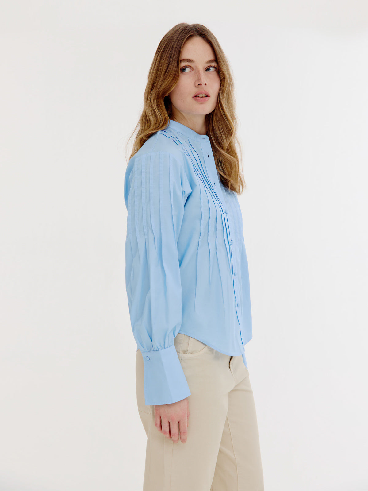 Bellamy Blouse | Light Blue