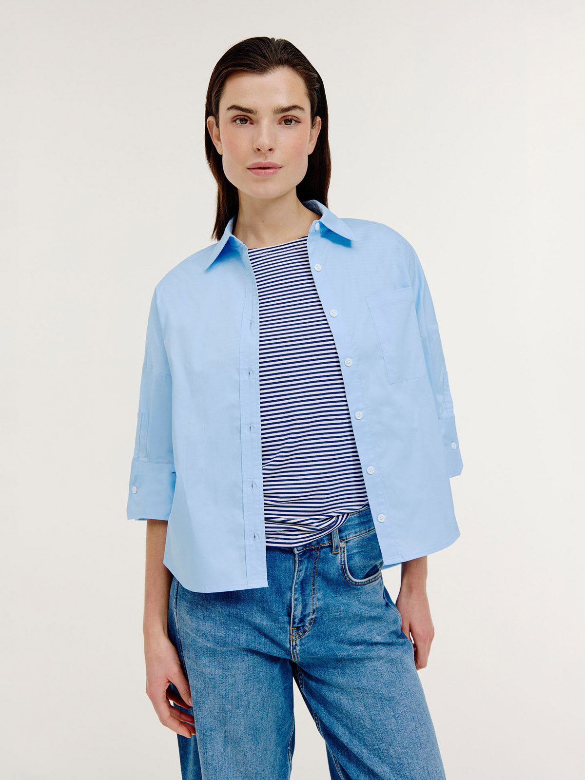 Blayne Blouse | Light Blue