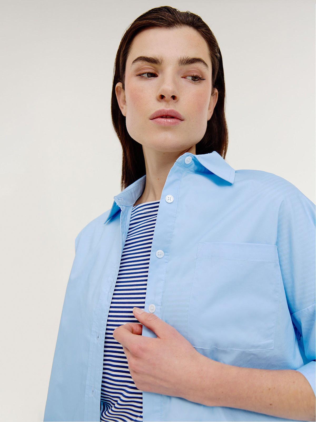 Blayne Blouse | Light Blue