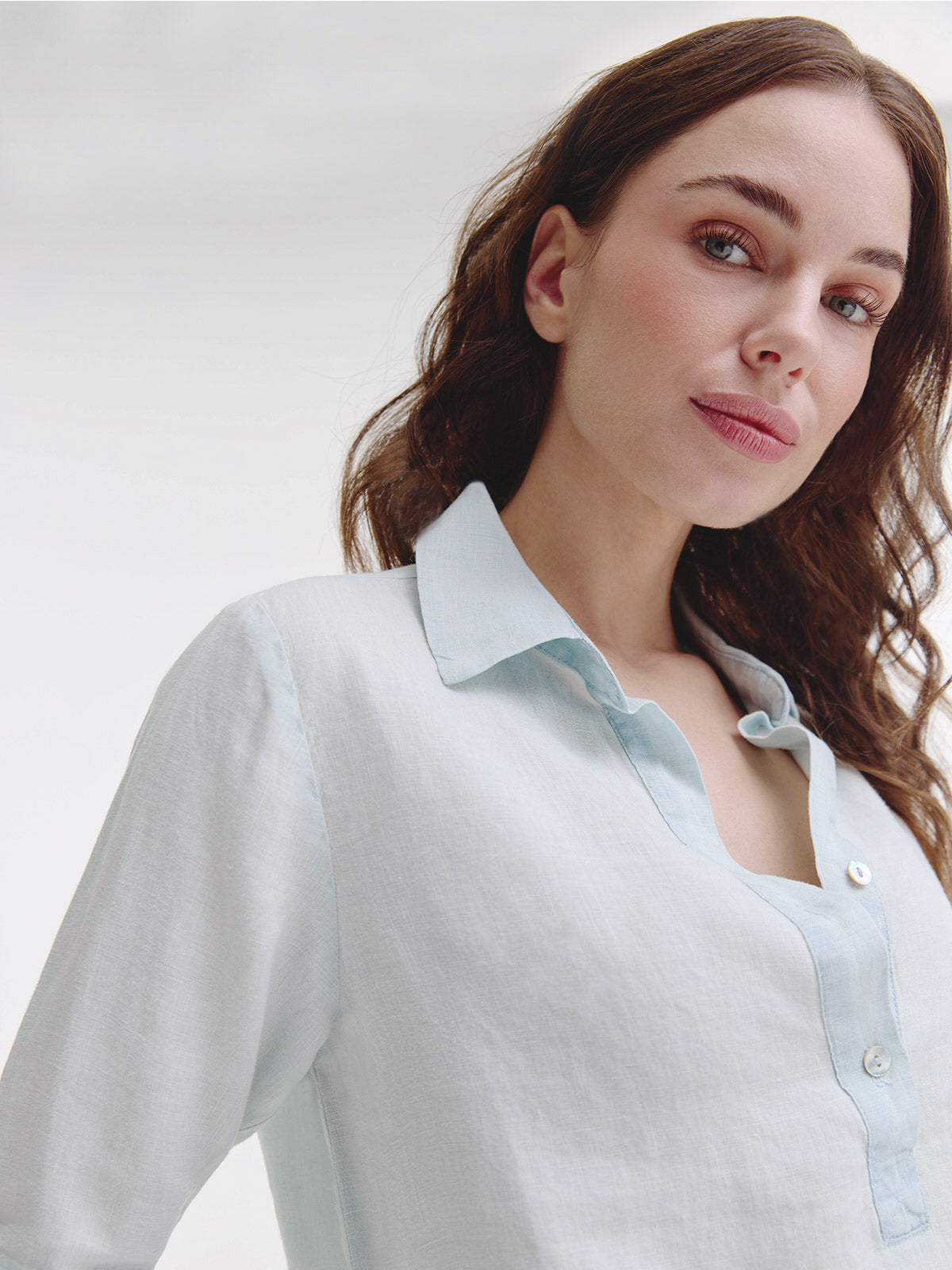Belou Blouse | Light Indigo